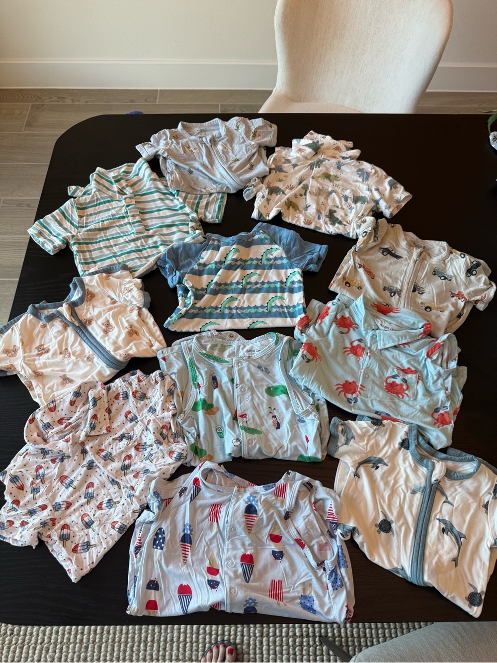 Kickee Pants, Kyte Baby, Angel Dear Rompers
